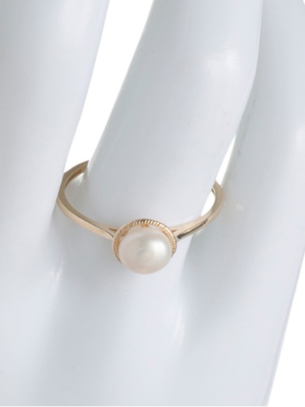❤️PEARL D'OR 14kt Gold Fancy Pearl Ring - Picture 4 of 4